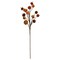 Multi-Color Velvet Pumpkin Pick for Fall Decor with Flexible Stem